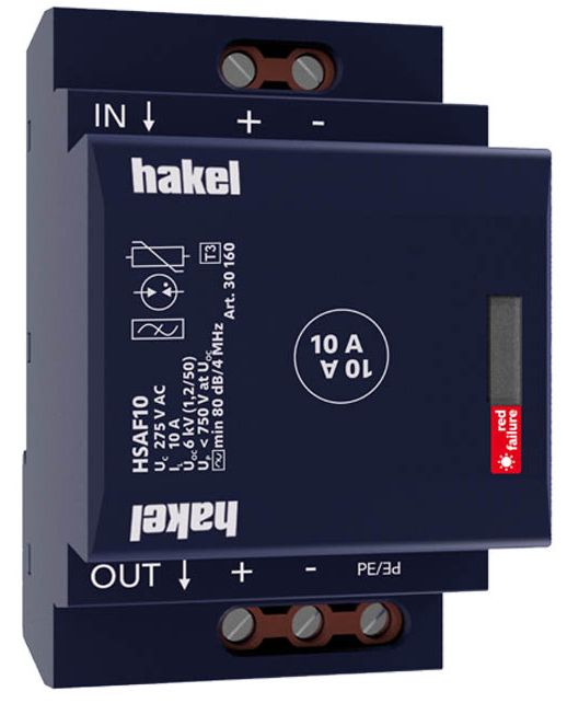 HAKEL SPD typ 3 s filtrem EMC/EMI